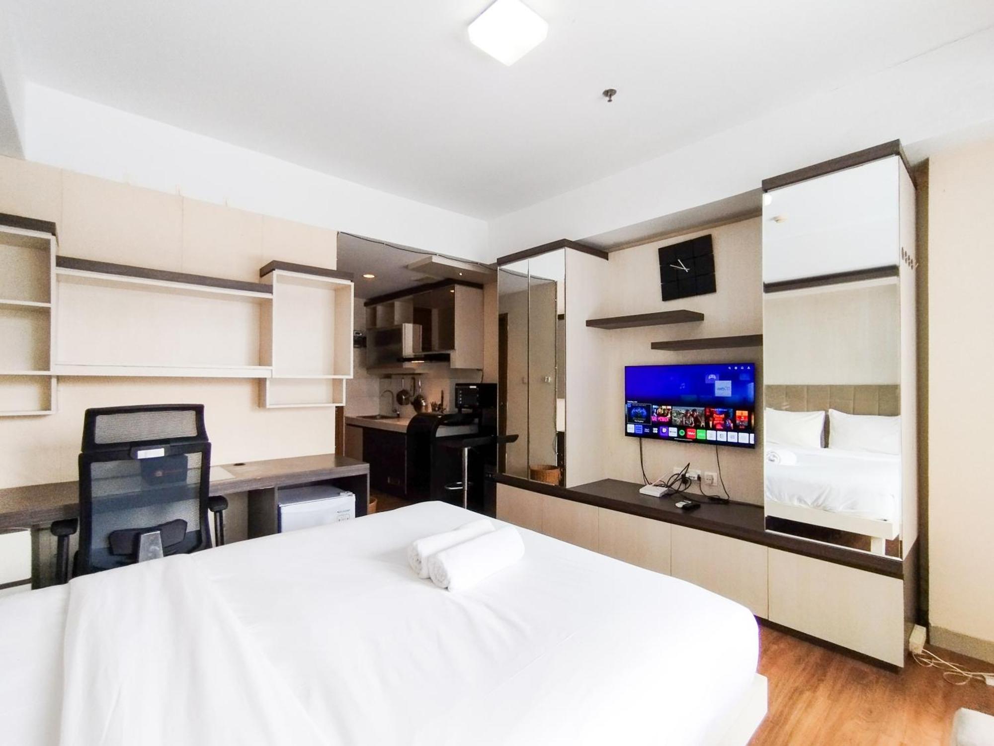 Simply And Comfy Studio Room Apartment Beverly Dago By Travelio Bandung Ngoại thất bức ảnh