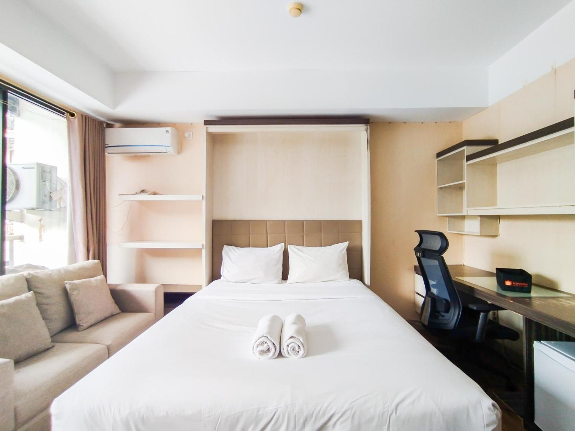 Simply And Comfy Studio Room Apartment Beverly Dago By Travelio Bandung Ngoại thất bức ảnh