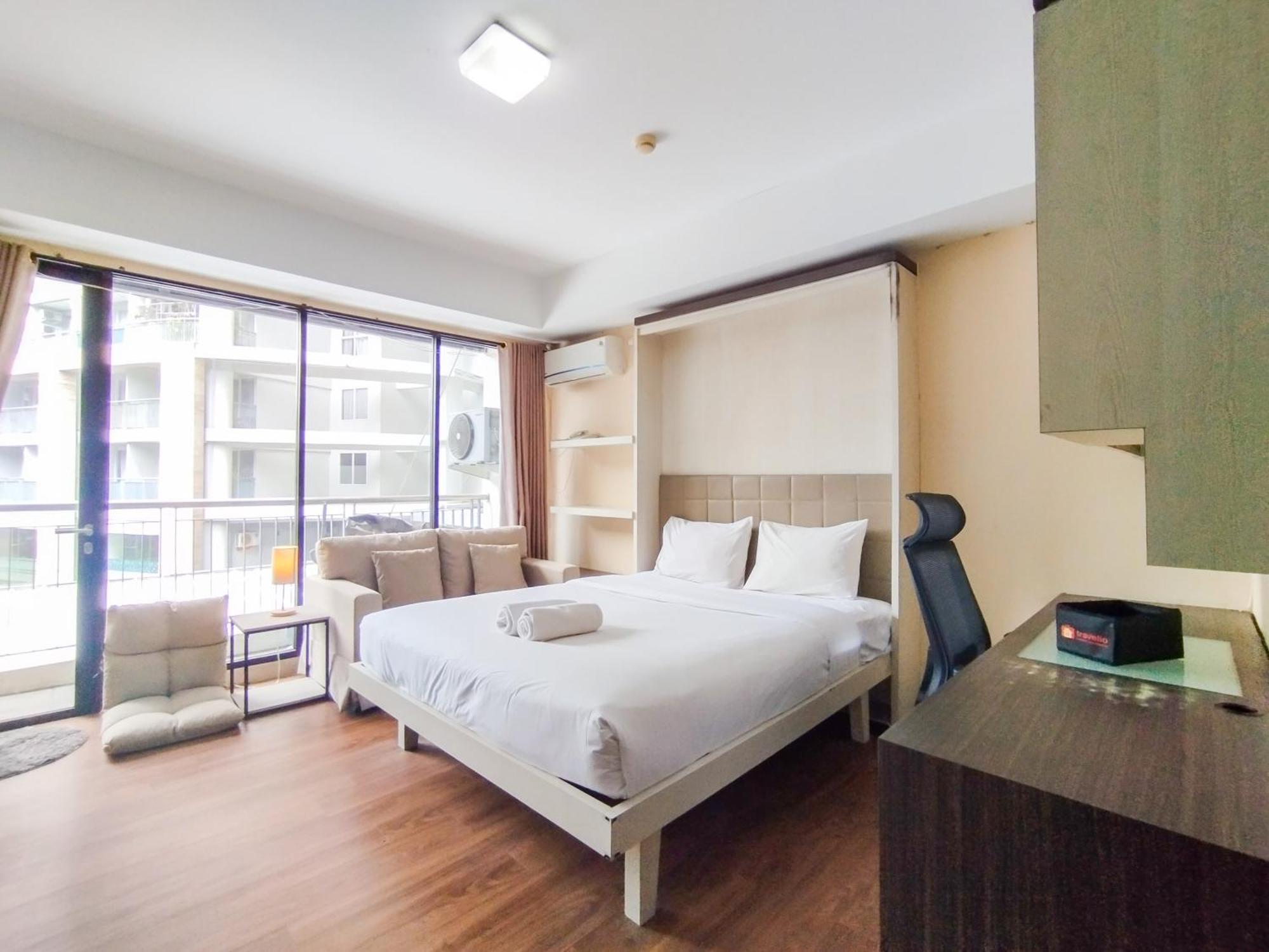 Simply And Comfy Studio Room Apartment Beverly Dago By Travelio Bandung Ngoại thất bức ảnh